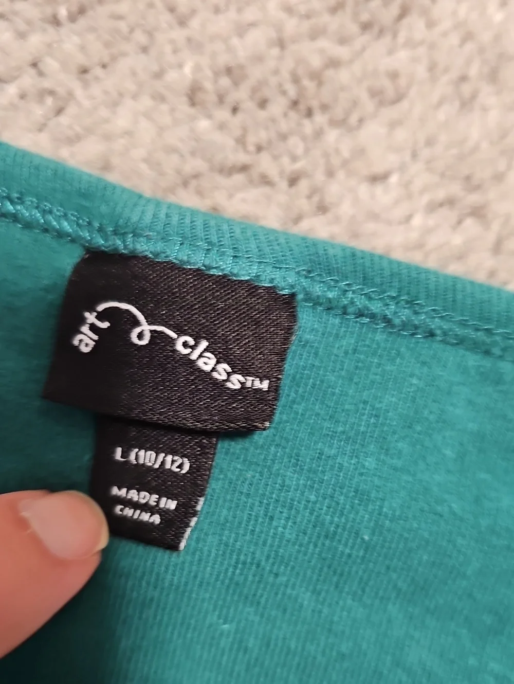 Art Class/Old Navy Long Sleeved T-shirts Girls 10-12 Black/Green/Blue